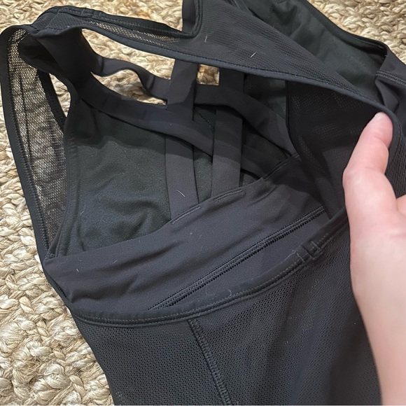 Lulu lemon Lululemon Fast As Light 2-In-1 Tank Black size 6 - Picture 10 of 12